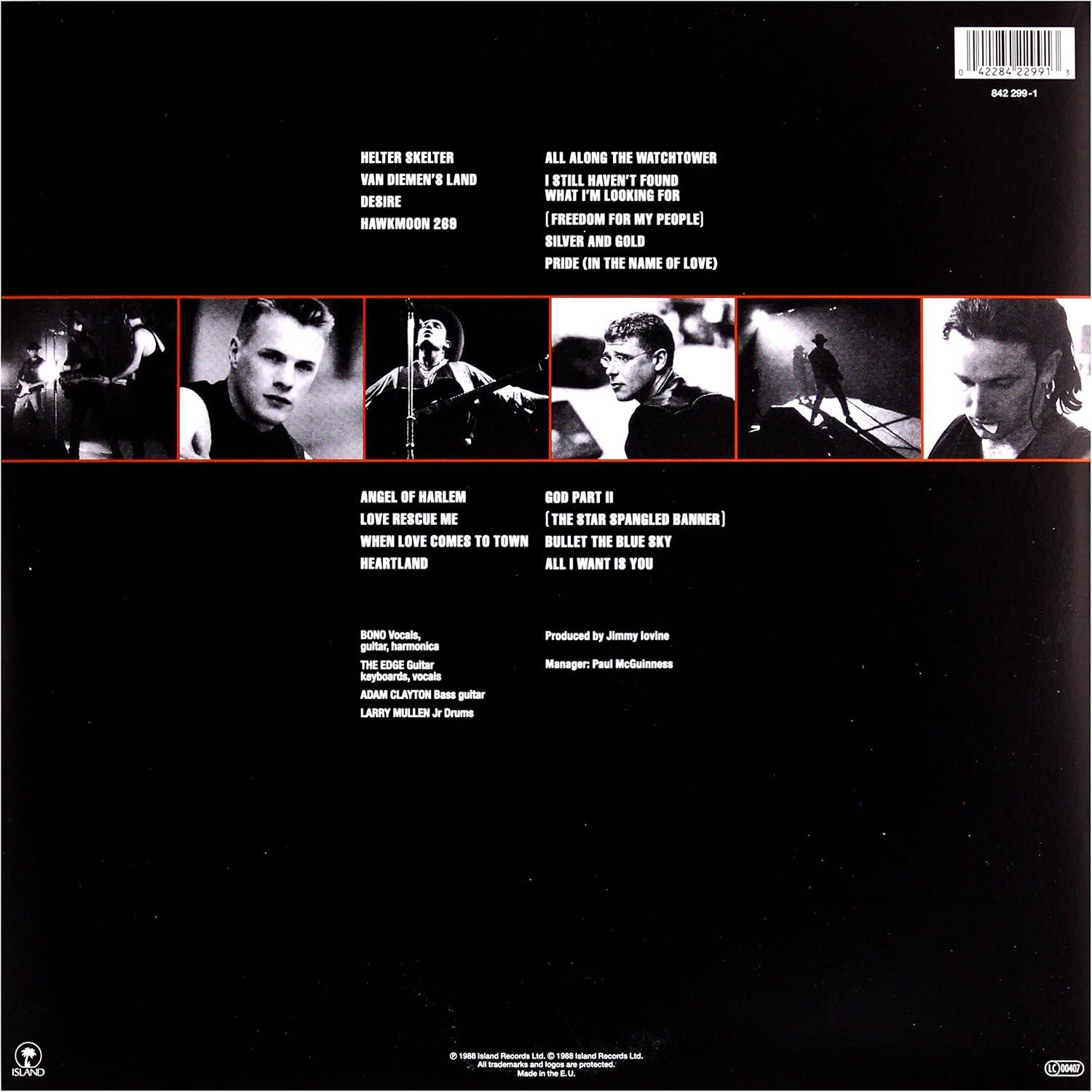 U2 -Rattle and Hum (2LP/Gat)  