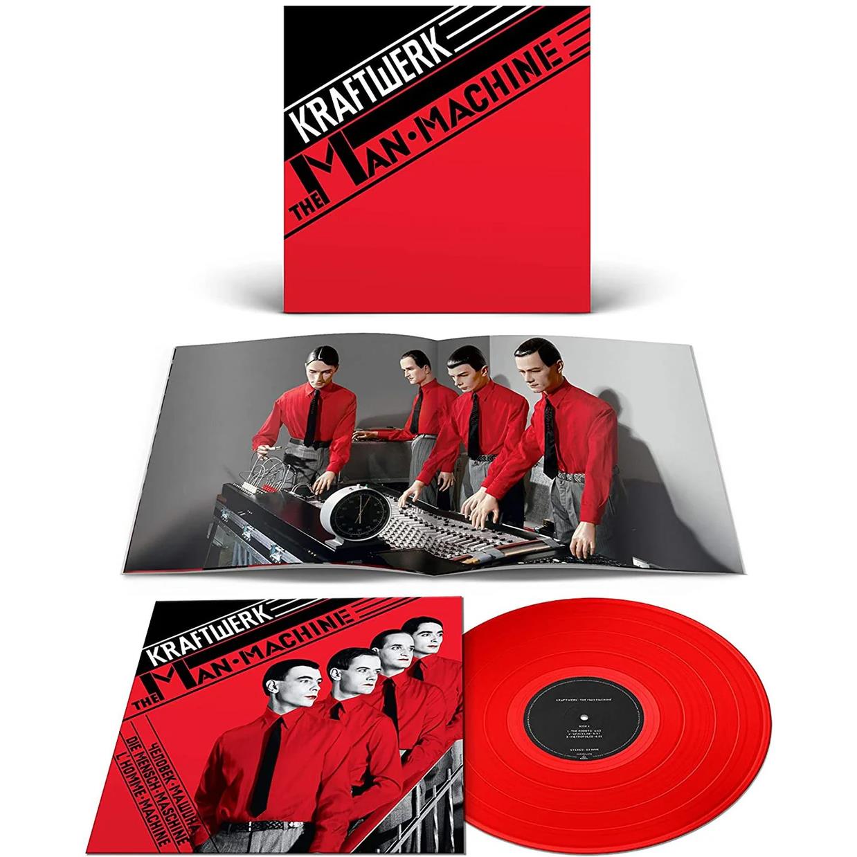 Kraftwerk – The Man Machine (Red Vinyl with Booklet)