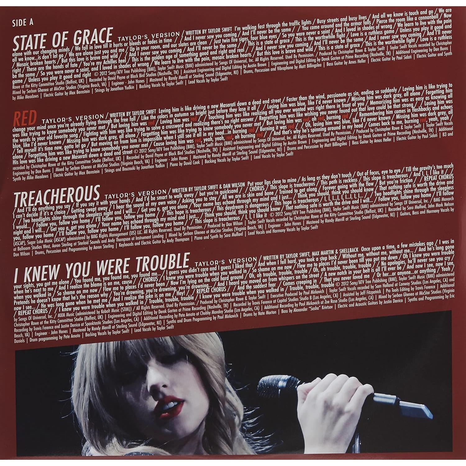 Taylor Swift - Red (Taylors Version) (4LP)