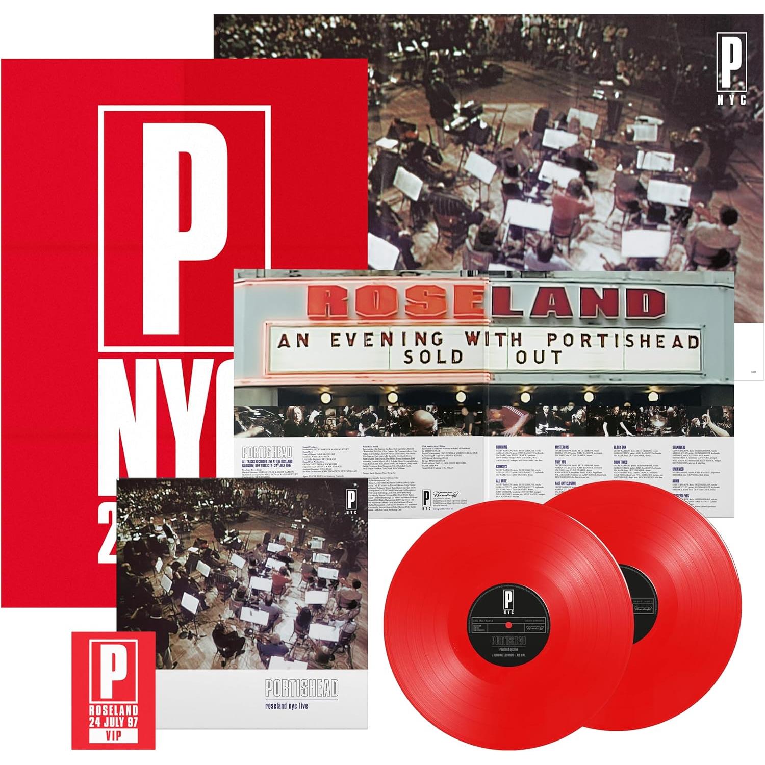 Portishead / Roseland NYC Live( 2LP/RED/POSTER/25th Anniv)