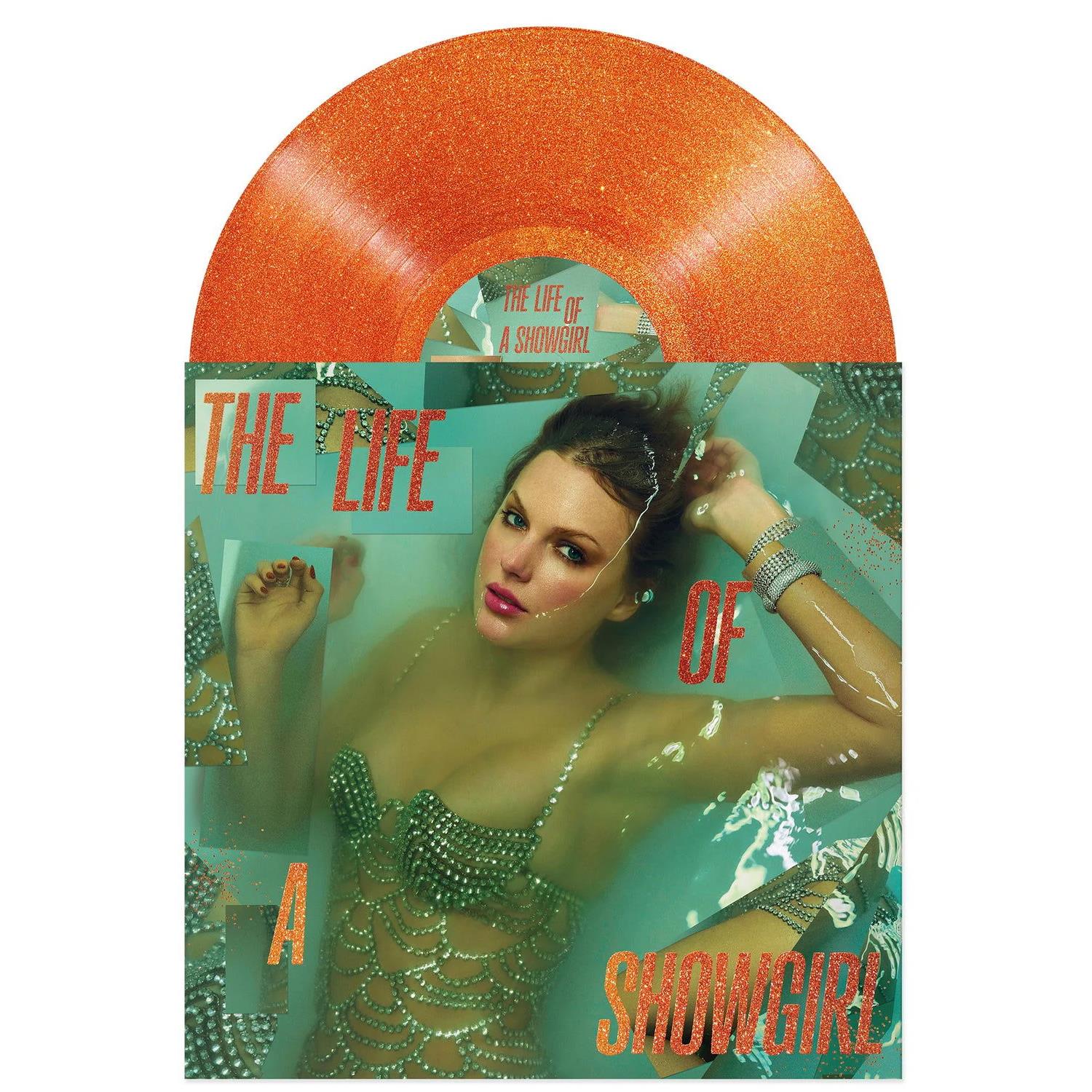 Taylor Swift - The Life of a Showgirl (Gatefold Orange Glitter)