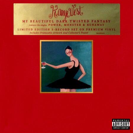 Kanye West – My Beautiful Dark Twisted Fantasy (3LP)