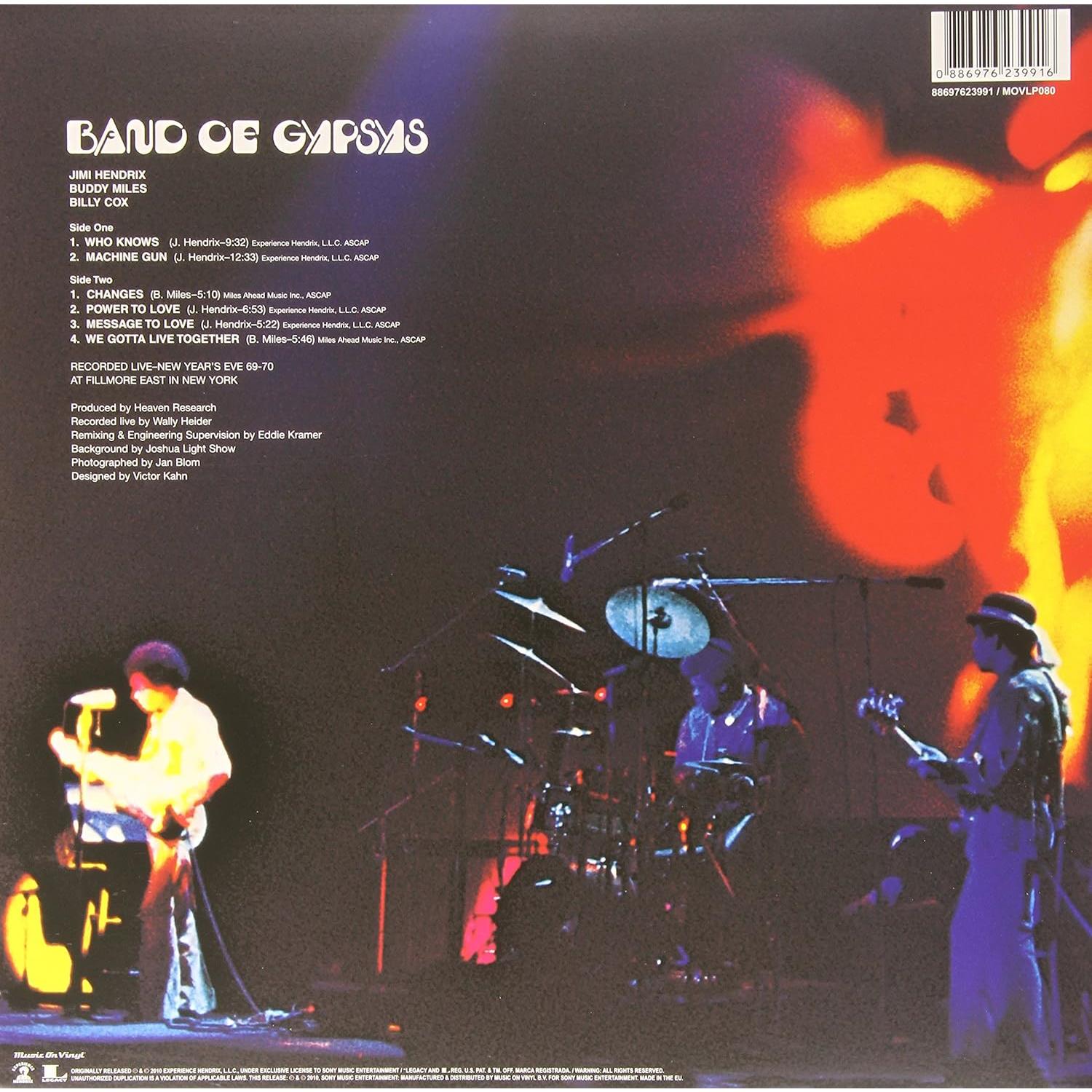 Jimi Hendrix - Band Of Gypsys