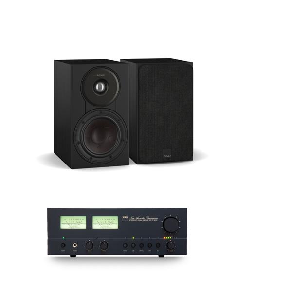 NAD C 3030 Integrated Amplifier DALI SONIK 1 Bookshelf Speakers