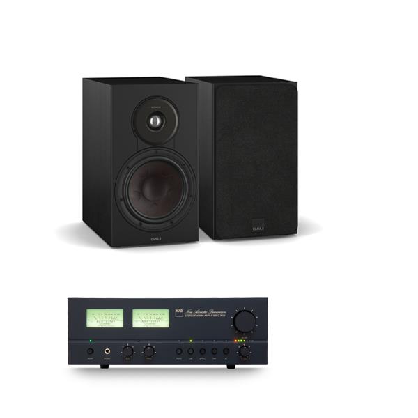 NAD C 3030 Integrated Amplifier DALI SONIK 3 Bookshelf Speakers