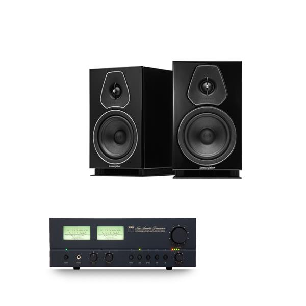 NAD C 3030 Integrated Amplifier Sonus faber Lumina II Bookshelf Speakers