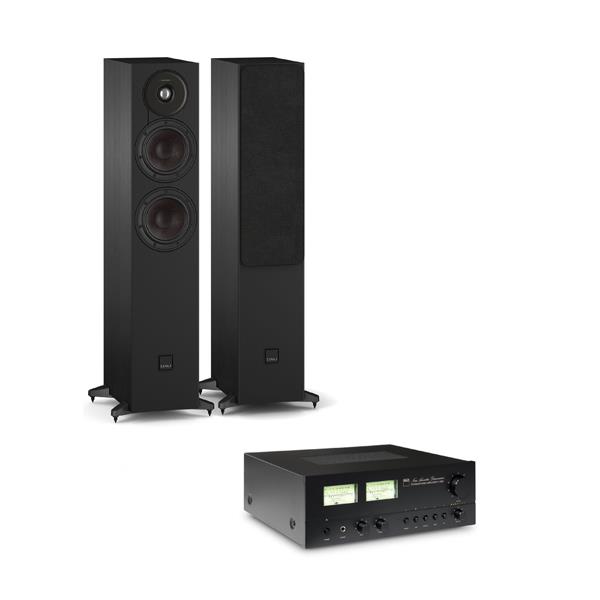 NAD C 3030S BluOS Streaming Amplifier DALI SONIK 5 Floorstanding Speakers