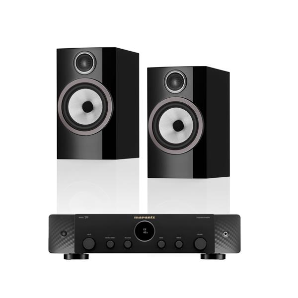 Marantz MODEL 70 Integrated Amplifier Bowers & Wilkins 706 S3 Bookshelf Speakers