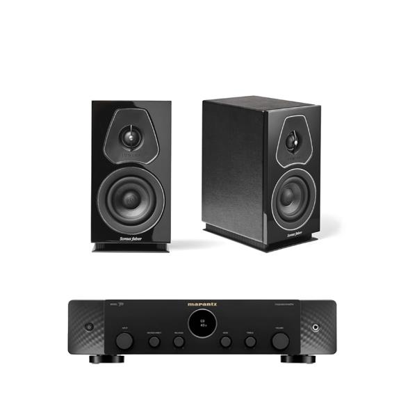 Marantz MODEL 70 Integrated Amplifier Sonus faber Lumina I Bookshelf Speakers