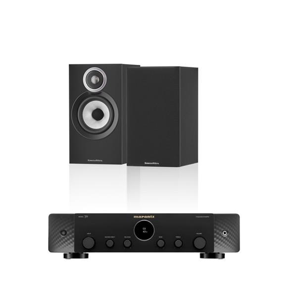 Marantz MODEL 70 Integrated Amplifier Bowers & Wilkins 607 S3 Bookshelf Speakers