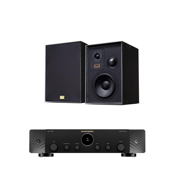 Marantz MODEL 70 Integrated Amplifier Wharfedale Super Denton Bookshelf Speakers