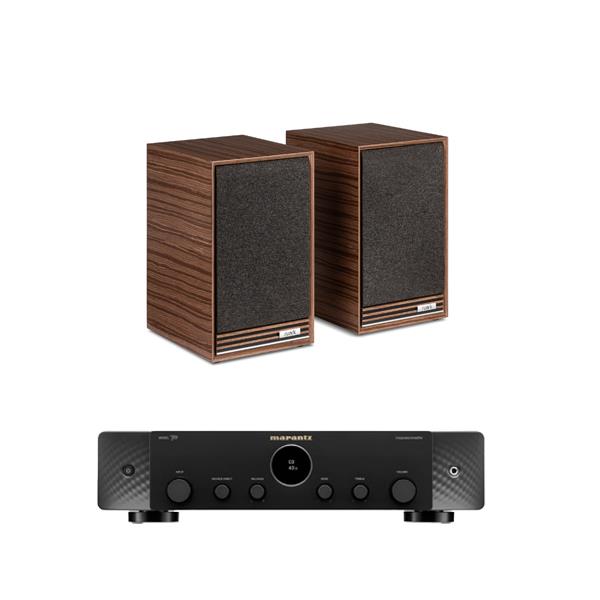 Marantz MODEL 70 Integrated Amplifier Ruark Audio Sabre-R Bookshelf Speakers