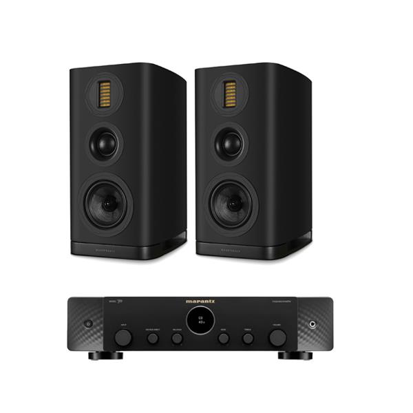 Marantz MODEL 70 Integrated Amplifier Wharfedale EVO 5.2 Bookshelf Speakers