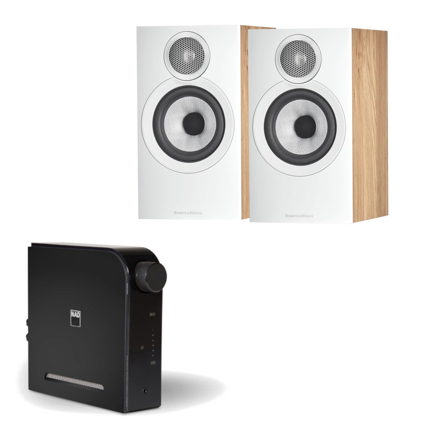 NAD D 3020 V2 Integrated Amplifier<br>Bowers & Wilkins 607 S3 Speakers