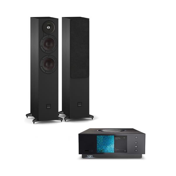 Naim Uniti Atom HDMI Streaming System DALI SONIK 5 Floorstanding Speakers