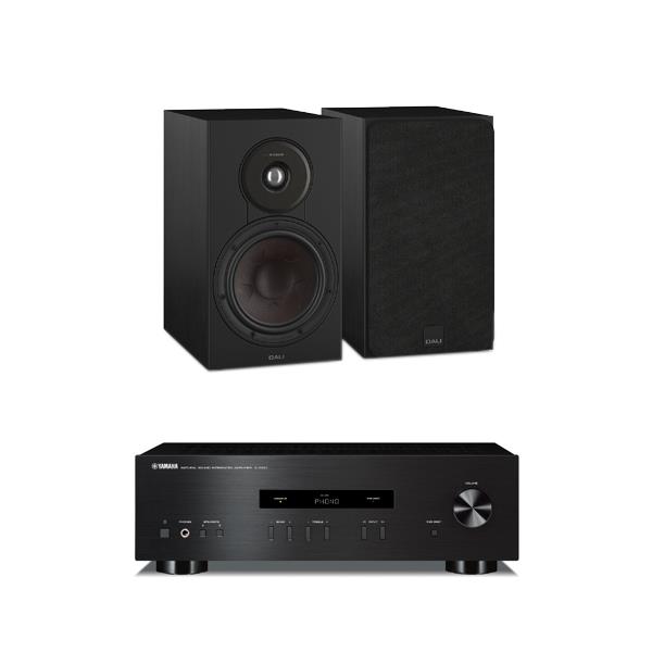 Yamaha A-S201   Amplifier DALI SONIK 3 Bookshelf Speakers