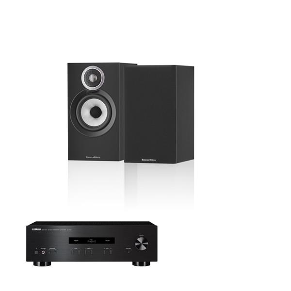 Yamaha A-S201   Amplifier Bowers & Wilkins 607 S3 Bookshelf Speakers