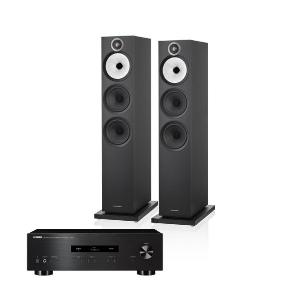 Yamaha A-S201   Amplifier Bowers & Wilkins 603 S3 Bookshelf Speakers