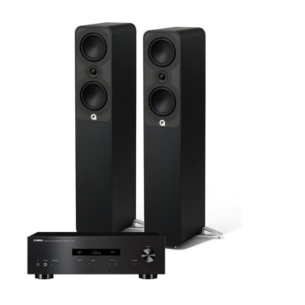 Yamaha A-S201   Amplifier Q Acoustics 5040 Floorstanding Speakers