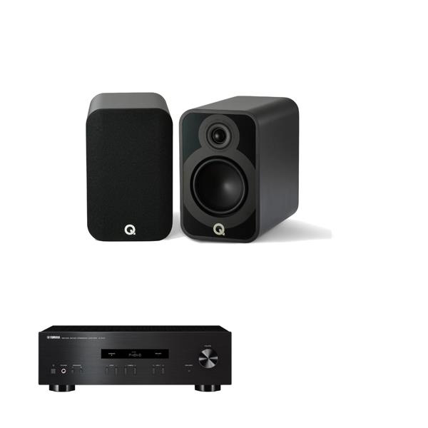 Yamaha A-S201   Amplifier Q Acoustics 5020 Bookshelf Speakers