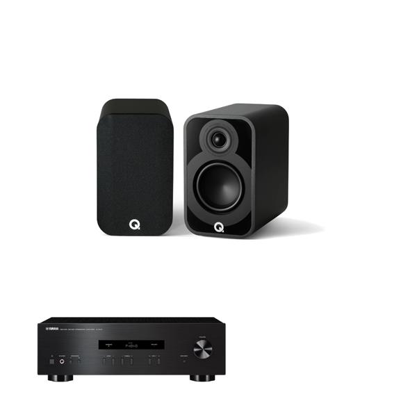 Yamaha A-S201   Amplifier Q Acoustics 5010 Bookshelf Speakers