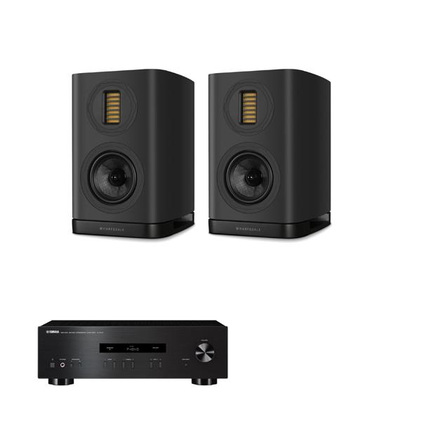 Yamaha A-S201   Amplifier Wharfedale EVO 5.1 Bookshelf Speakers
