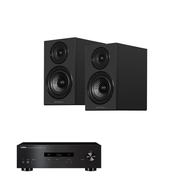 Yamaha A-S201   Amplifier Wharfedale Diamond 12.2i Bookshelf Speakers
