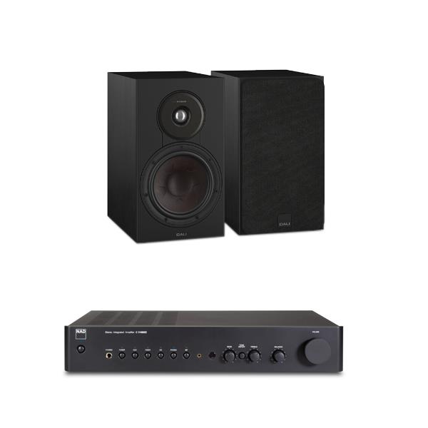 NAD C 316BEE V2 Integrated Amplifier DALI SONIK 3 Bookshelf Speakers