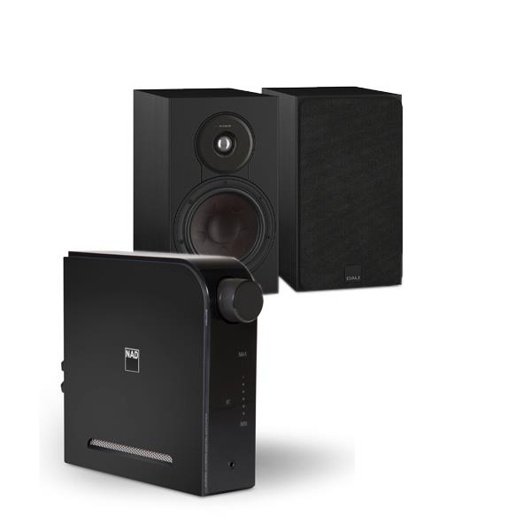 NAD D 3020 V2 Integrated Amplifier DALI SONIK 3 Bookshelf Speakers