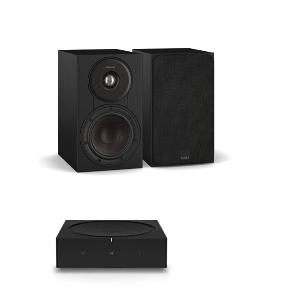 Sonos Amp   Wireless Music Streamer / Amplifier DALI SONIK 1 Bookshelf Speakers