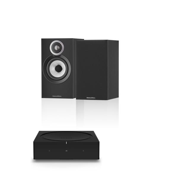 Sonos Amp   Wireless Music Streamer / Amplifier Bowers & Wilkins 607 S3 Bookshelf Speakers