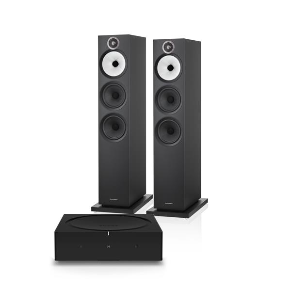 Sonos Amp   Wireless Music Streamer / Amplifier Bowers & Wilkins 603 S3 Floorstanding Speakers