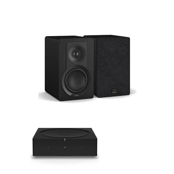 Sonos Amp   Wireless Music Streamer / Amplifier DALI KUPID Bookshelf Speakers