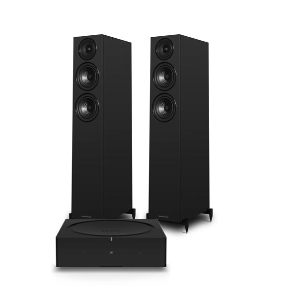 Sonos Amp   Wireless Music Streamer / Amplifier Wharfedale Diamond 12.3i Floorstanding Speakers