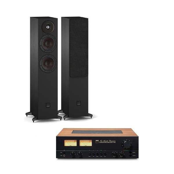 NAD C 3050 Integrated Amplifier DALI SONIK 5 Floorstanding Speakers