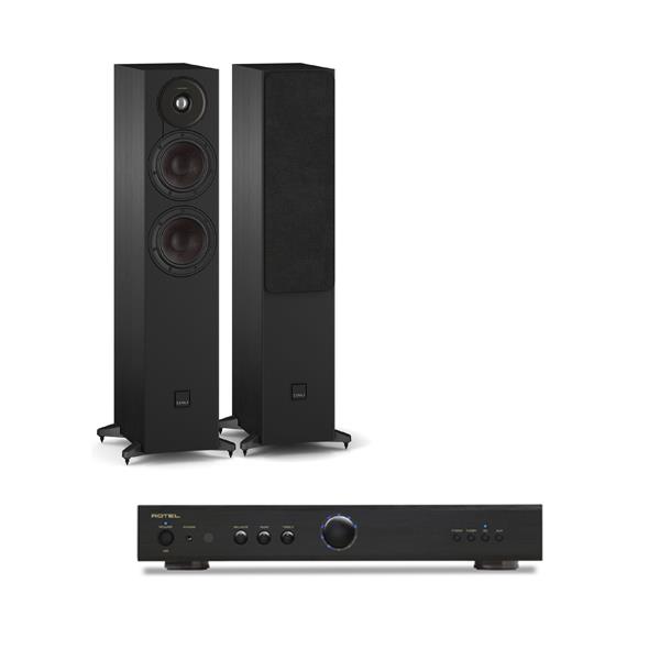 Rotel A8 Amplifier DALI SONIK 5 Floorstanding Speakers