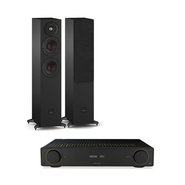 Arcam A5+ Integrated Amplifier DALI SONIK 5 Floorstanding Speakers