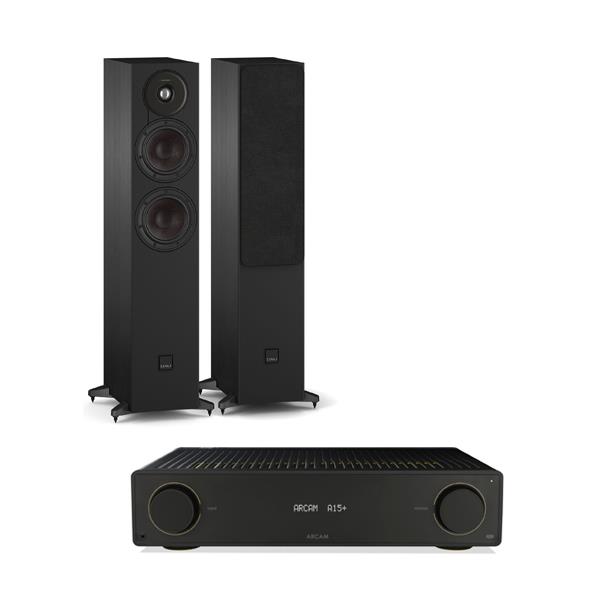 Arcam A15+ Integrated Amplifier DALI SONIK 5 Floorstanding Speakers