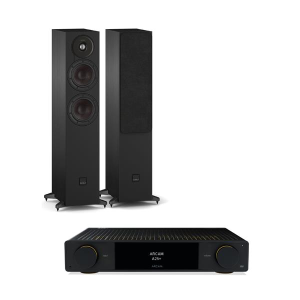 Arcam A25+ Integrated Amplifier DALI SONIK 5 Floorstanding Speakers