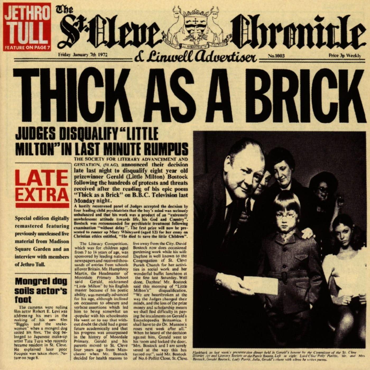 Jethro Tull – Thick as a Brick (2LP)