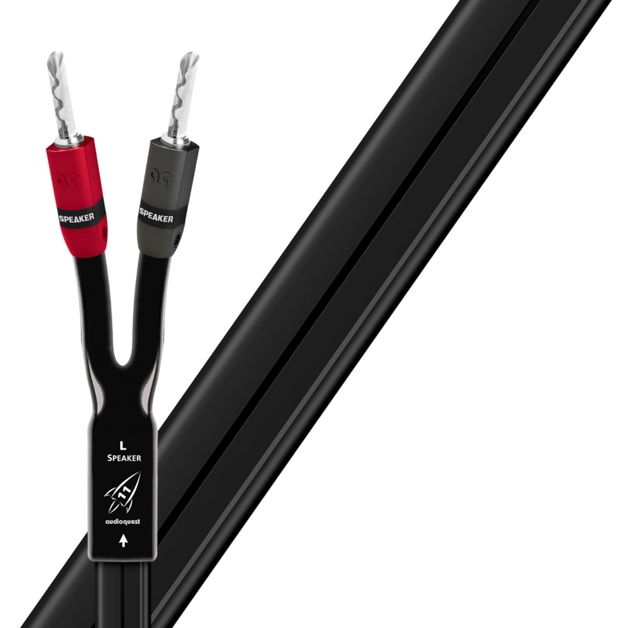AudioQuest Rocket 11 Terminated (6.0m Pair 2-2) Speaker Cable