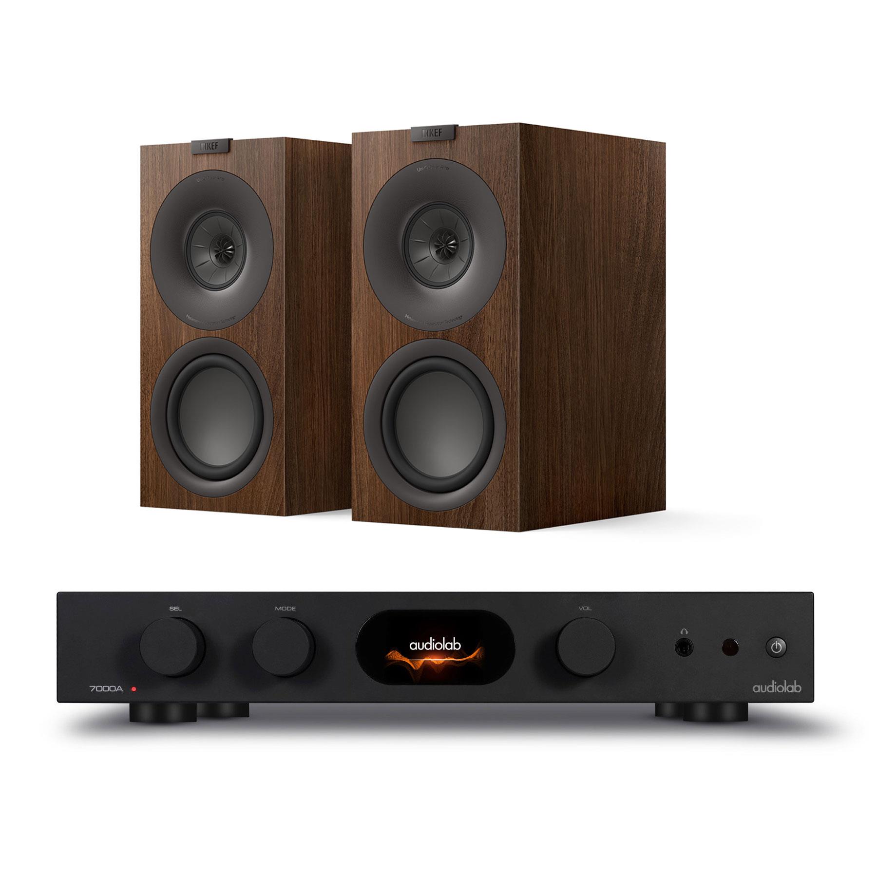 Audiolab 7000A Amplifier<br>KEF Q Concerto Meta Speakers