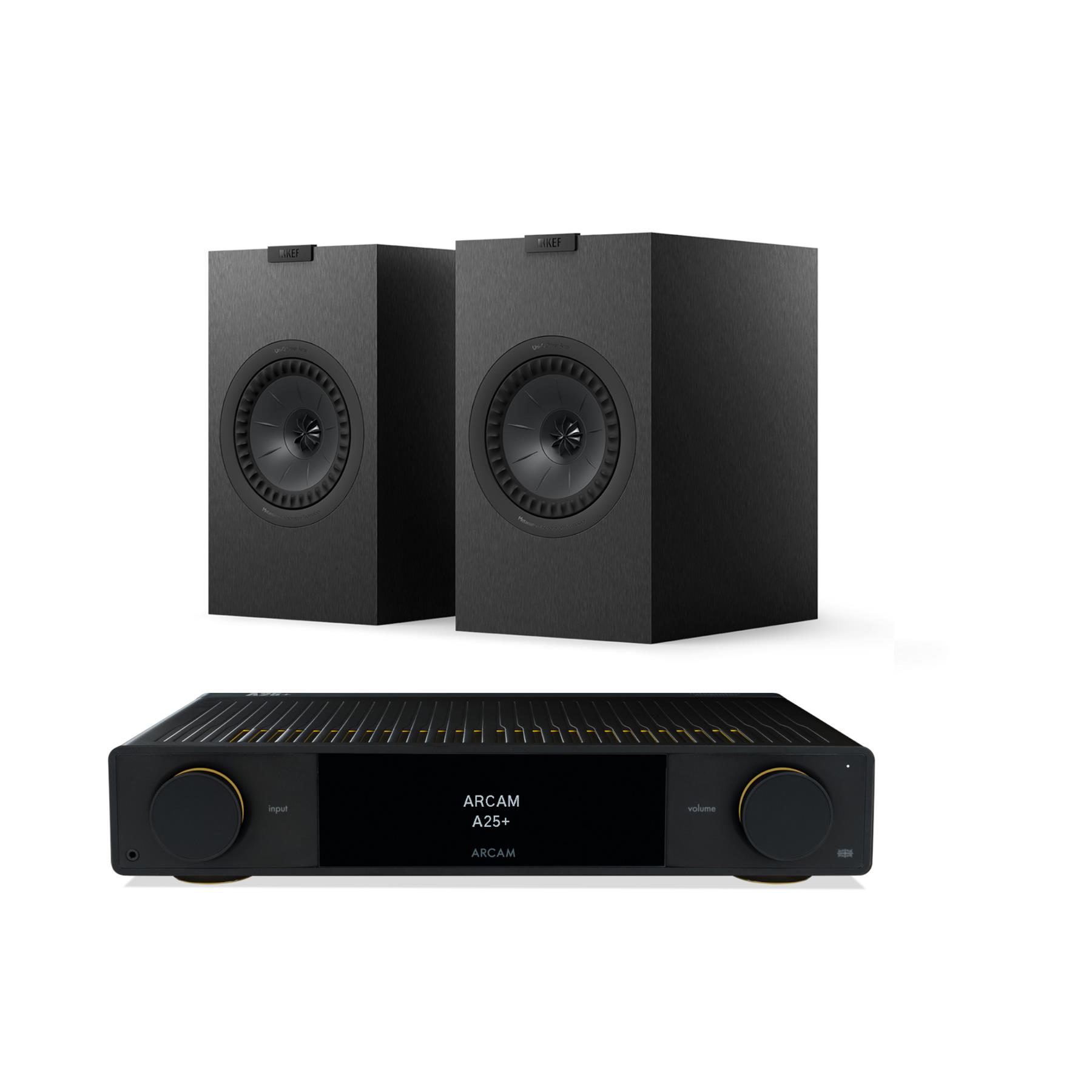 Arcam A25+ Amplifier<br>KEF Q3 Meta Speakers