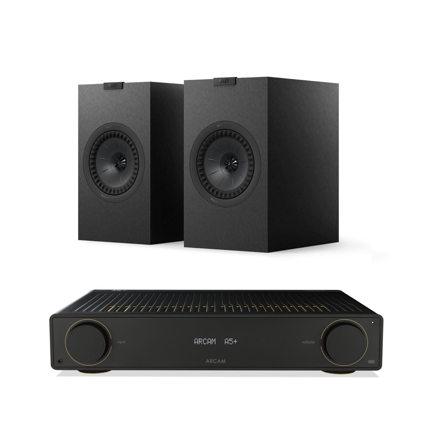 Arcam A5+ Amplifier<br>KEF Q3 Meta Speakers