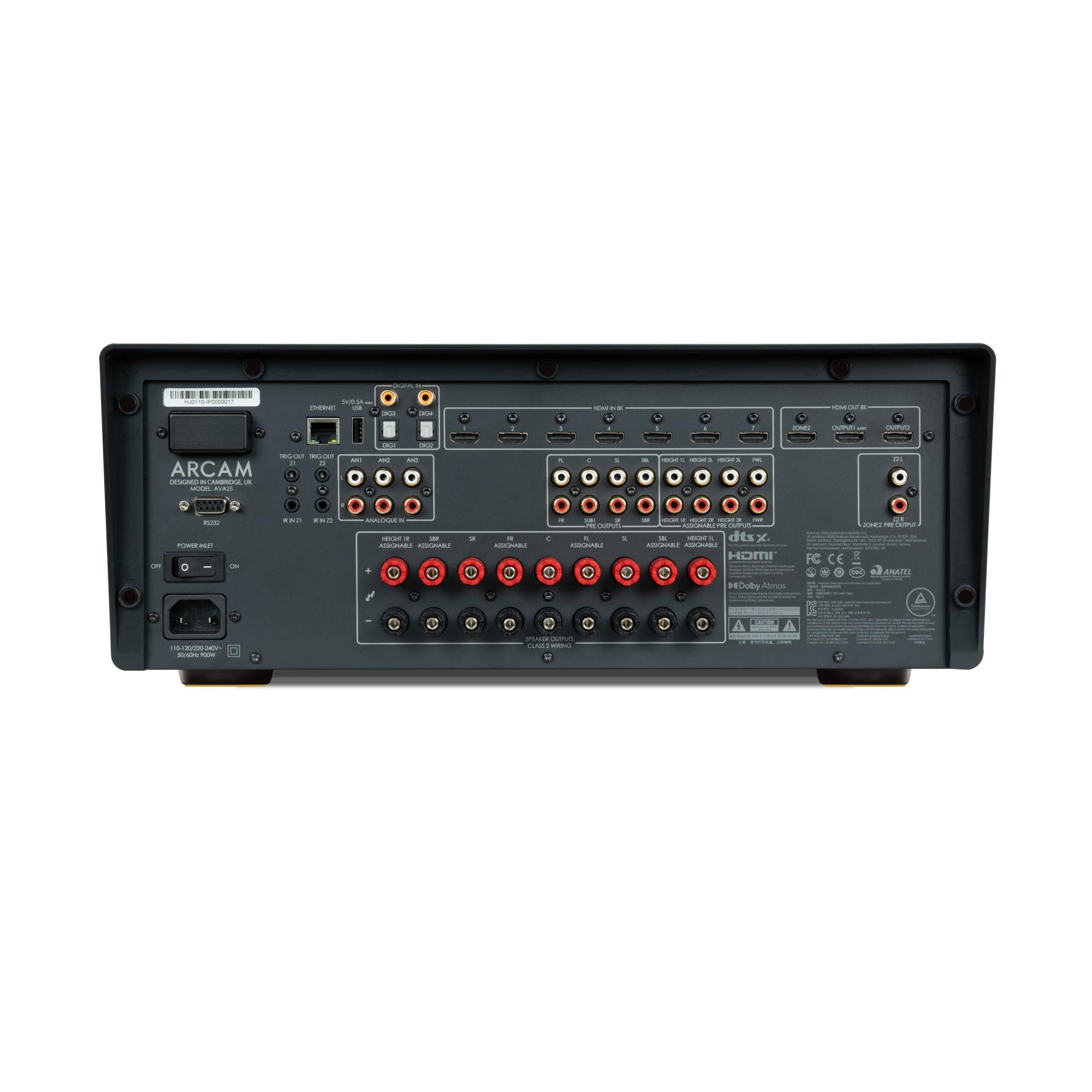 Arcam AVA25 AV Amplifier
