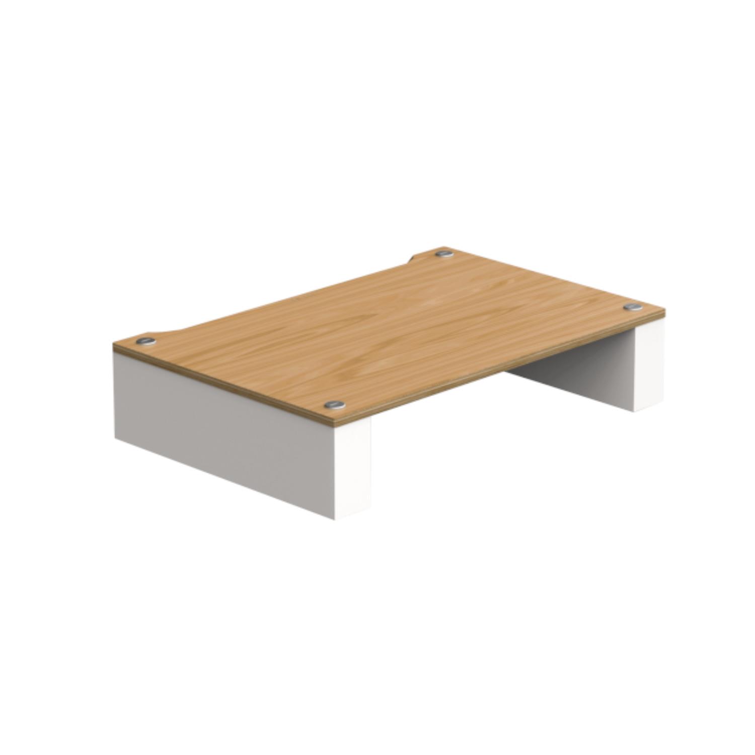 Blok STAX Shelf 120 (Nat Ash/Satin White) Rack Component