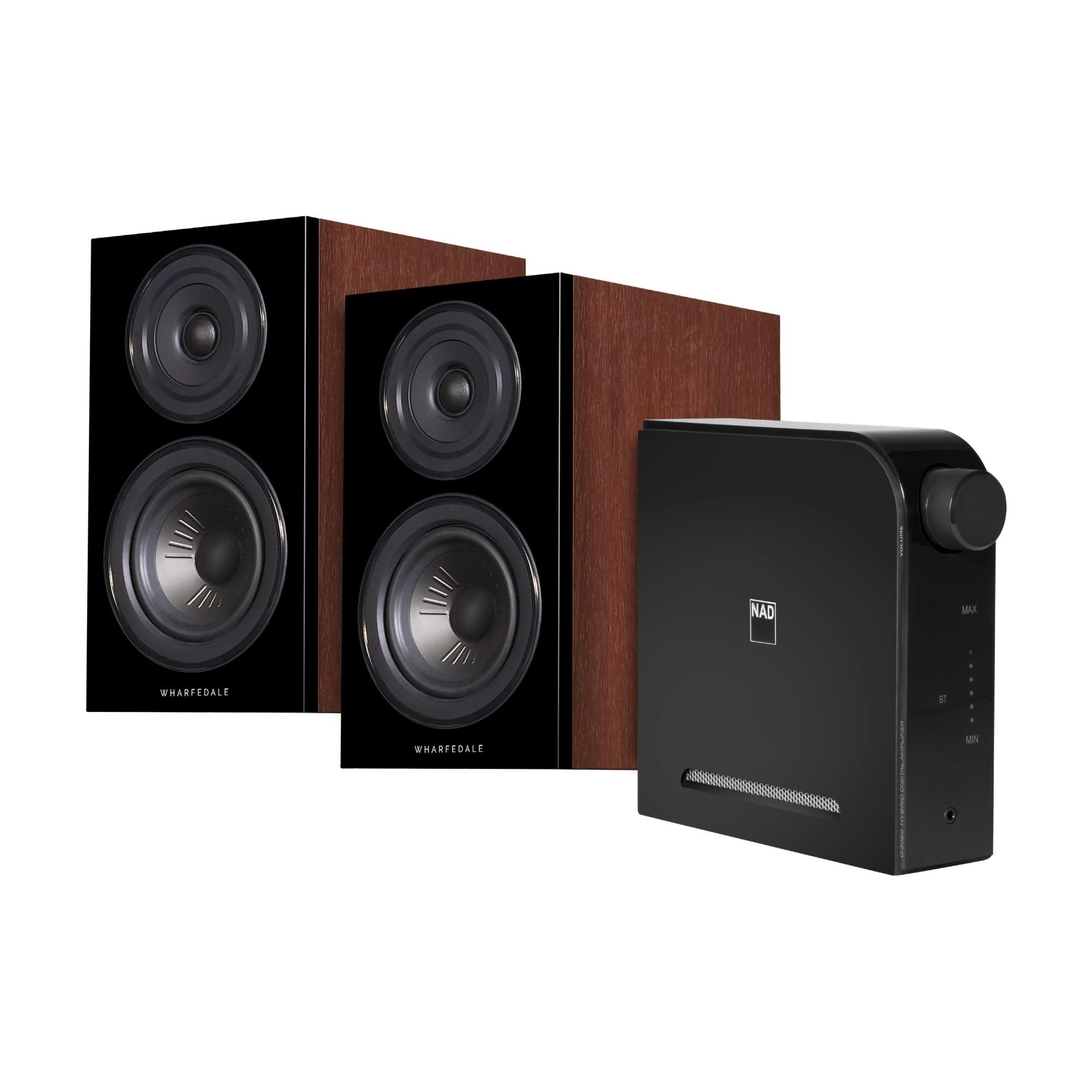 NAD D 3020v2 Amplifier<br>Wharfedale Diamond 12.1 Speakers