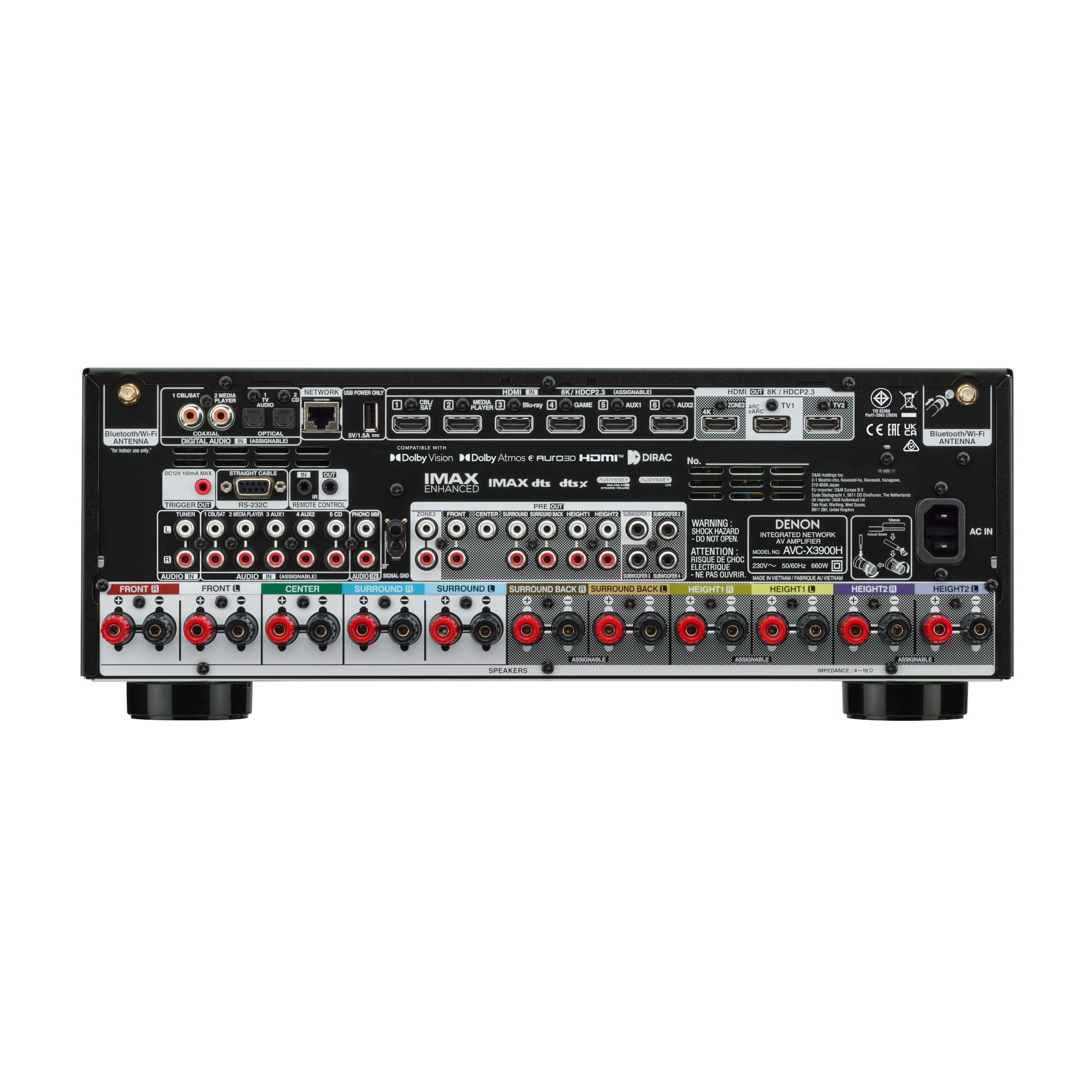 Denon AVC-X3900H AV Amplifier