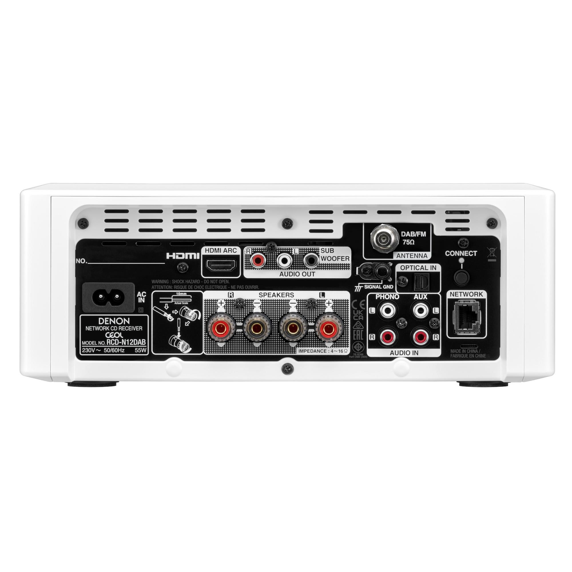 Denon CEOL RCD-N11 CD/DAB/Streaming System (Ex Speakers)