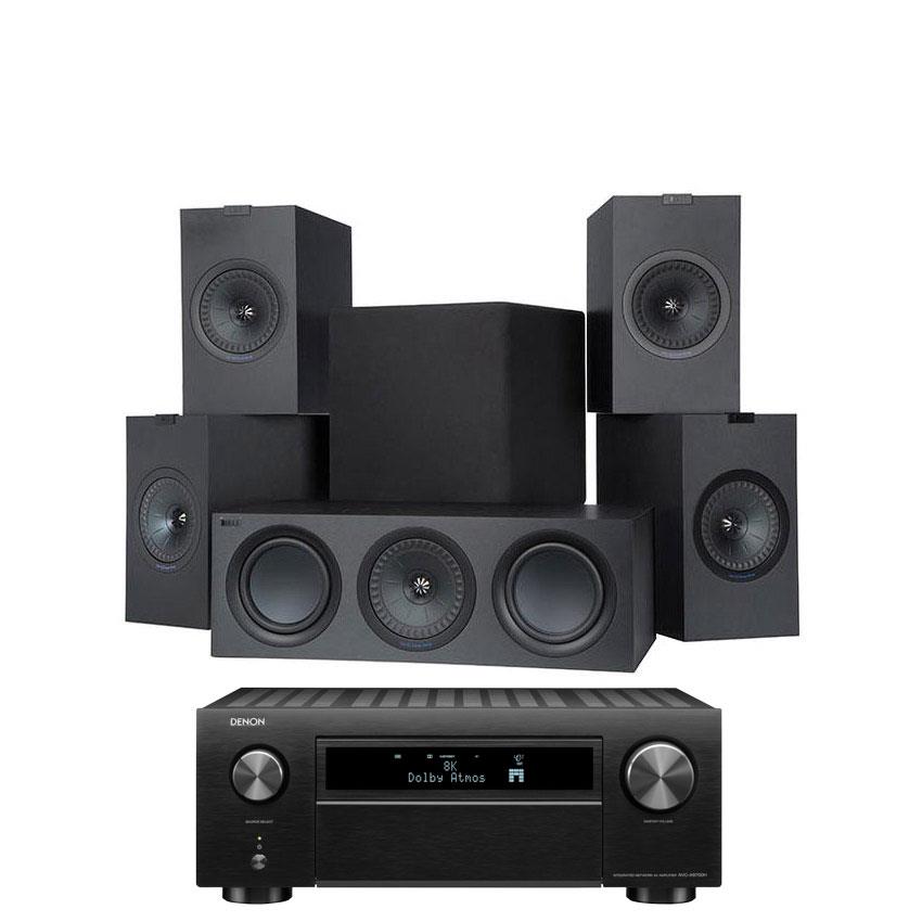 Sevenoaks Sound and Vision - Denon AVCX6700H AV Amplifier KEF Q350 AV 5